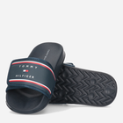 Klapki chłopięce Tommy Hilfiger Maxi Velcro Pool Slide T3B0-32934-1172800- 28 Niebieskie (8052578195000) - obraz 3