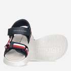 Дитячі сандалії для хлопчика Tommy Hilfiger Stripes Sandal T3B2-32905-1355800- 30 Сині (8052578195222) - зображення 3