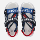 Sandały dziecięce dla dziewczynki Tommy Hilfiger Logo Velcro Sandal T3X2-32910-1590Y255 30 Niebieskie (8052578197622) - obraz 4