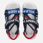 Sandały dziecięce dla dziewczynki Tommy Hilfiger Logo Velcro Sandal T3X2-32910-1590Y255 33 Niebieskie (8052578197653) - obraz 4