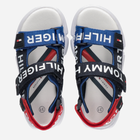 Підліткові сандалії для дівчинки Tommy Hilfiger Logo Velcro Sandal T3X2-32910-1590Y255 36 Сині (8052578197684) - зображення 4