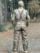 Тактичний костюм мультикам зимовий softshell, костюм мультикам тактичний військовий, зимова форма мультикам M - зображення 5