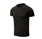 Футболка (Звужений, Приталений) T-Shirt Slim Helikon-Tex Black XXL Чоловіча тактична - зображення 1