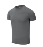 Футболка (Звужений, Приталений) T-Shirt Slim Helikon-Tex Shadow Grey S - зображення 1