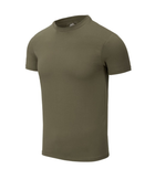 Футболка (Звужений, Приталений) T-Shirt Slim Helikon-Tex Olive Green XXXL Чоловіча тактична - зображення 1