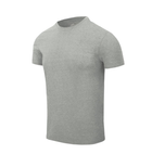 Футболка (Зауженый, Приталенный) T-Shirt Slim Helikon-Tex Grey Melange L Мужская тактическая - изображение 1