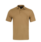 Футболка Ulo Polo Shirt - TopCool Helikon-Tex Khaki L Чоловіча тактична - зображення 2