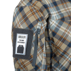 Рубашка MBDU Flannel Shirt Helikon-Tex Timber Olive Plaid M Тактическая - изображение 6