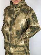 Флисовая Куртка в расцветке камуфляжа ATacsFG Размер XL - изображение 2