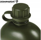военная фляга Dominator 1 л Оливковый 21 х 13 х 8 см - изображение 4