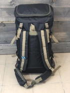 Рюкзак тактический универсальный объем 75 литров, водоотталкивающий из плотной тактической ткани камуфляж (DN41001) - изображение 6