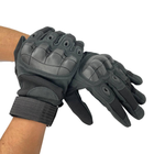 Тактичні рукавиці розмір L чорні - зображення 7