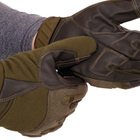 Тактичні рукавички із закритими пальцями розмір L кольору Олива - зображення 6