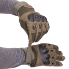Тактичні рукавиці розмір M олива - зображення 8