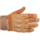 Тактичні рукавички із закритими пальцями койот - зображення 13