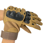 Тактические перчатки размер М койот - изображение 5