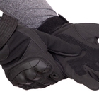Тактические перчатки размер M черные - изображение 7