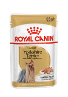 Упаковка повнораціонного вологого корму Royal Canin Yorkshire Terrier Adult