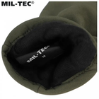 Тактические сенсорные флисовые зимние перчатки Mil-Tec размер М - изображение 3