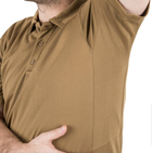 Жіноча футболка UTL Polo Shirt - TopCool Lite Helikon-Tex Coyote L Чоловіча тактична - зображення 6