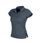 Жіноча футболка Women's UTL Polo Shirt - TopCool Lite Helikon-Tex Shadow Grey XXXL - зображення 1