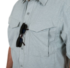 Рубашка Ultralight с коротким рукавом Defender MK2 Ultralight Shirt Short Sleeve Helikon-Tex Light Blue XXXL Тактическая мужская - изображение 4