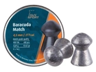 Свинцеві кулі H&N Baracuda Match 4,51 мм 0,69 г 400 шт (1453.02.72) - зображення 1