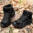 Черевики тактичні чоловічі Han-Wild HW07 Black 45 армійське взуття зі знімною устілкою (OPT-24871) - зображення 3