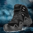 Черевики тактичні чоловічі Han-Wild HW07 Black 45 армійське взуття зі знімною устілкою (OPT-24871) - зображення 4
