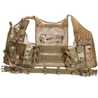 Жилет тактический AOKALI Outdoor A60 (Camouflage CP) камуфляжный водонепроницаемый с карманом (OPT-17681) - изображение 2