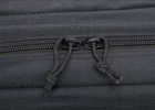 Дволямковий плечовий рюкзак туристичний похідний швидкознімний 45 л OXFORD 900D із системою вентиляції та сіткою MOLLE бічні стяжки чорний - зображення 7
