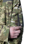 Парку чоловіча тактична для військових та армії Combat SoftShell, куртка військова XL Зелена - зображення 8