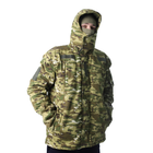 Парку чоловіча тактична для військових та армії Combat SoftShell, куртка військова XL Зелена - зображення 10