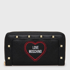 Гаманець жіночий Love Moschino Portafogli Saffiano Pu Nero JC5696PP0EKG Black (8054400328174) - зображення 1