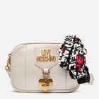 Жіноча сумка крос-боді Love Moschino Borsa Pu Nero JC4051PP1ELO Avorio (8054400007642)