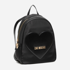 Plecak damski Love Moschino Borsa Nylon+Pu Nero JC4332PP9EKD Czarny (8050142495976) - obraz 2