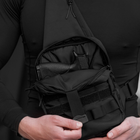 Тактична сумка для прихованого носіння зброї з кордури Чорна - зображення 3