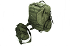 Тактичний Рюкзак Texar Camper 60л 50 х 30 х 40 см Олива 1000D - зображення 3