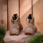 Берцы ботинки тактическая обувь облегченные высокие натуральная гидрофобная кожа усиленная пятка и носок 44 - изображение 3