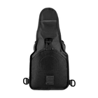 Рюкзак тактический AOKALI Outdoor B14 Black на одно плечо - изображение 3
