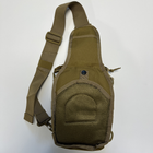 Тактический рюкзак-слинг на 9л койот - изображение 10