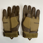 Тактичні перчатки з пальцями Gloves FF 3 койот розмір L - зображення 12