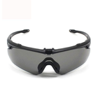 Тактичні окуляри TGG2 Black - зображення 3