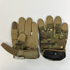 Тактические перчатки с пальцами Gloves FF 5 мультикам М - изображение 11