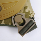 Универсальные военные наколенники тактические для армии ВСУ, защитные ударопрочные быстросъемные наколенники tactical пиксель - изображение 9