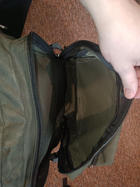 Военный рюкзак на 60 литров 55*35 см с системой MOLLE ВСУ рюкзак цвет олива - изображение 8