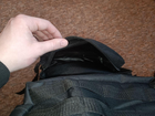 Военный рюкзак на 60 литров 55*35 см с системой MOLLE армейский ВСУ рюкзак цвет черный - изображение 6