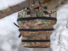 Військовий рюкзак на 60 літрів із системою MOLLE армійський ЗСУ рюкзак колір мультикам - зображення 9