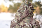 Тактична куртка Softshell армійська військова флісова куртка колір мультикам софтшел розмір 50 для ЗСУ - зображення 4