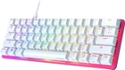 Клавиатура проводная HyperX Alloy Origins 60 HX Red USB Pink (572Y6AA) - изображение 4